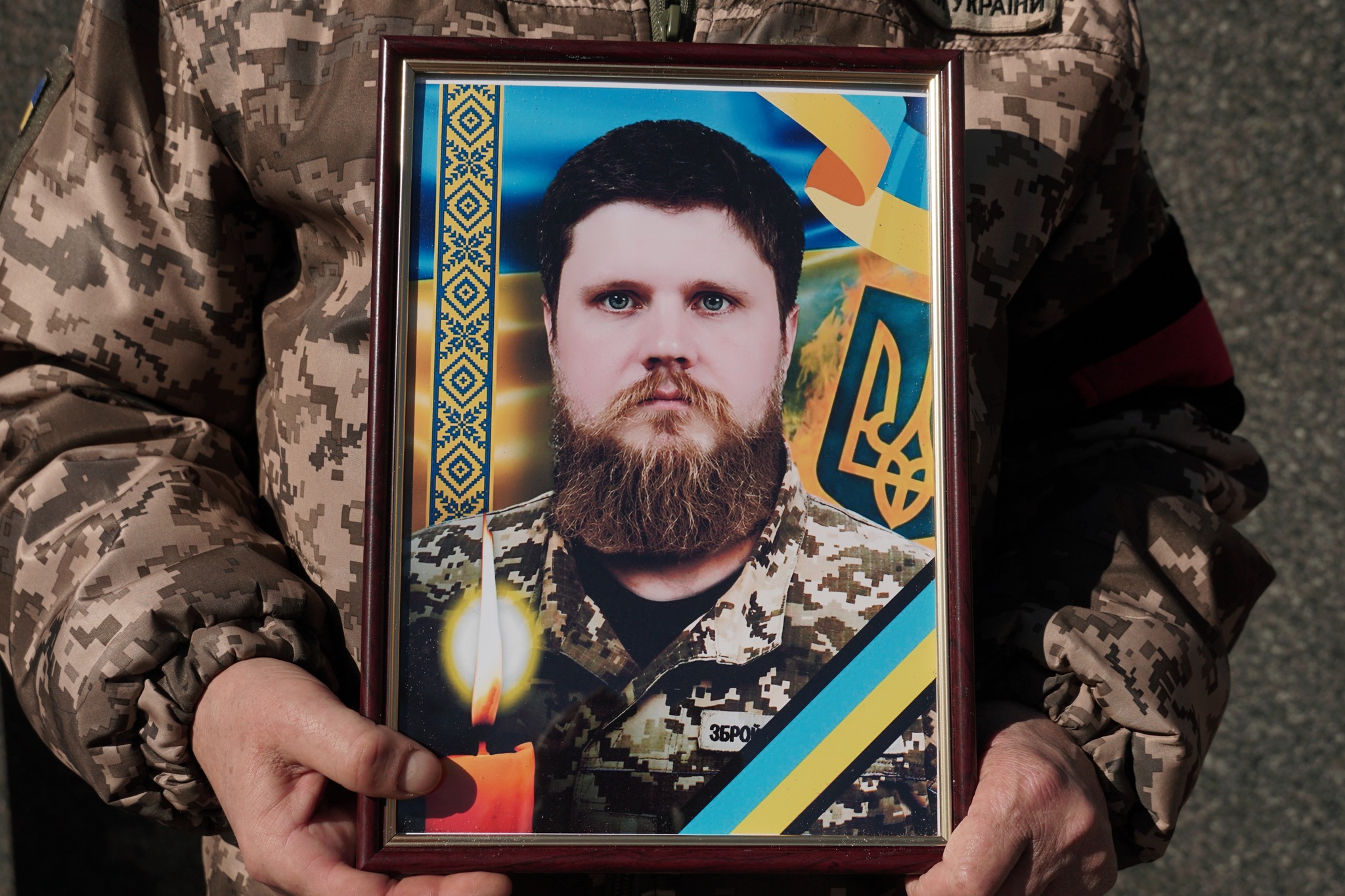 Прощання із воїном Микитою Шельдяєвим в Ужгороді