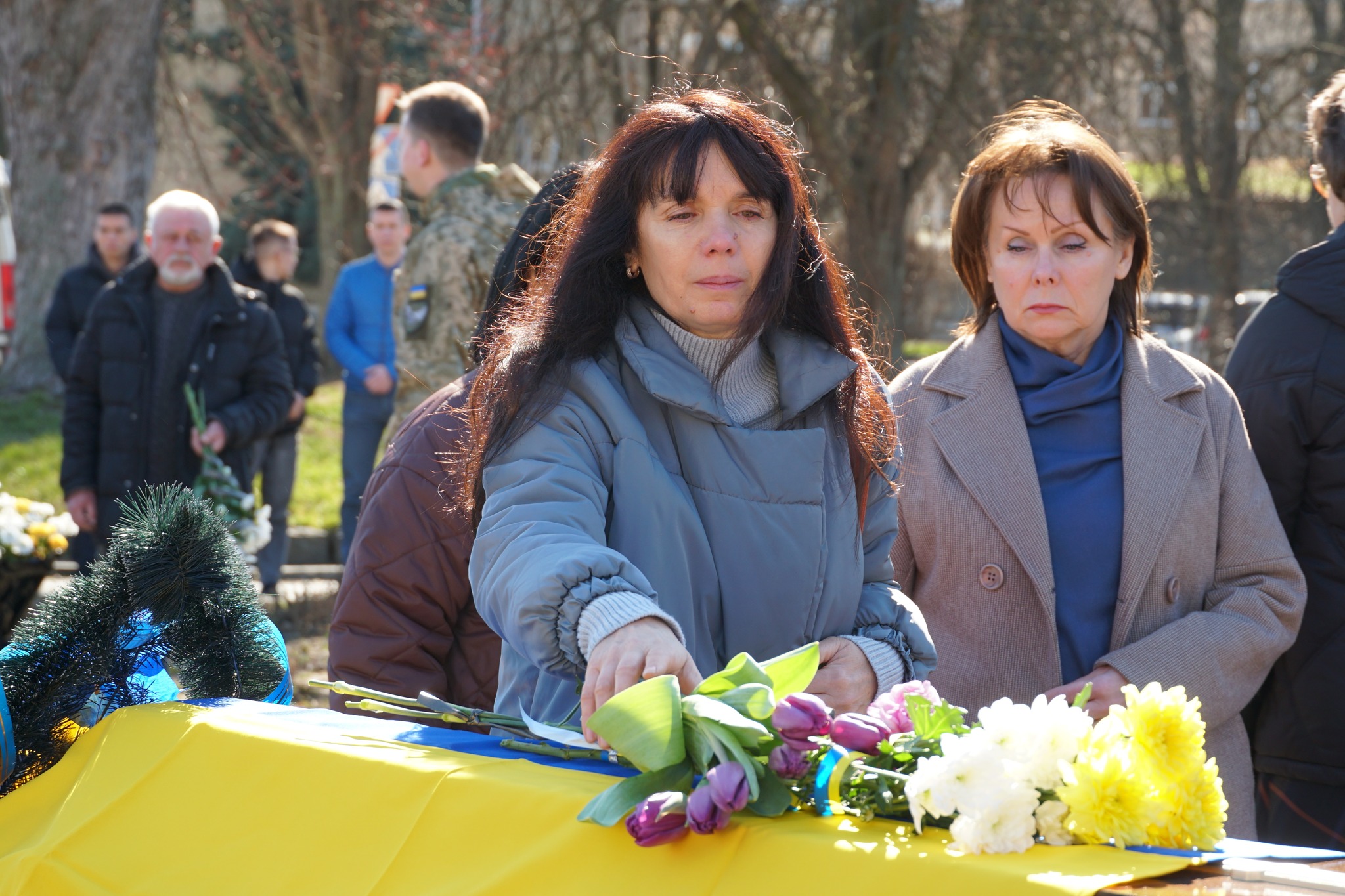 Прощання із воїном Микитою Шельдяєвим в Ужгороді