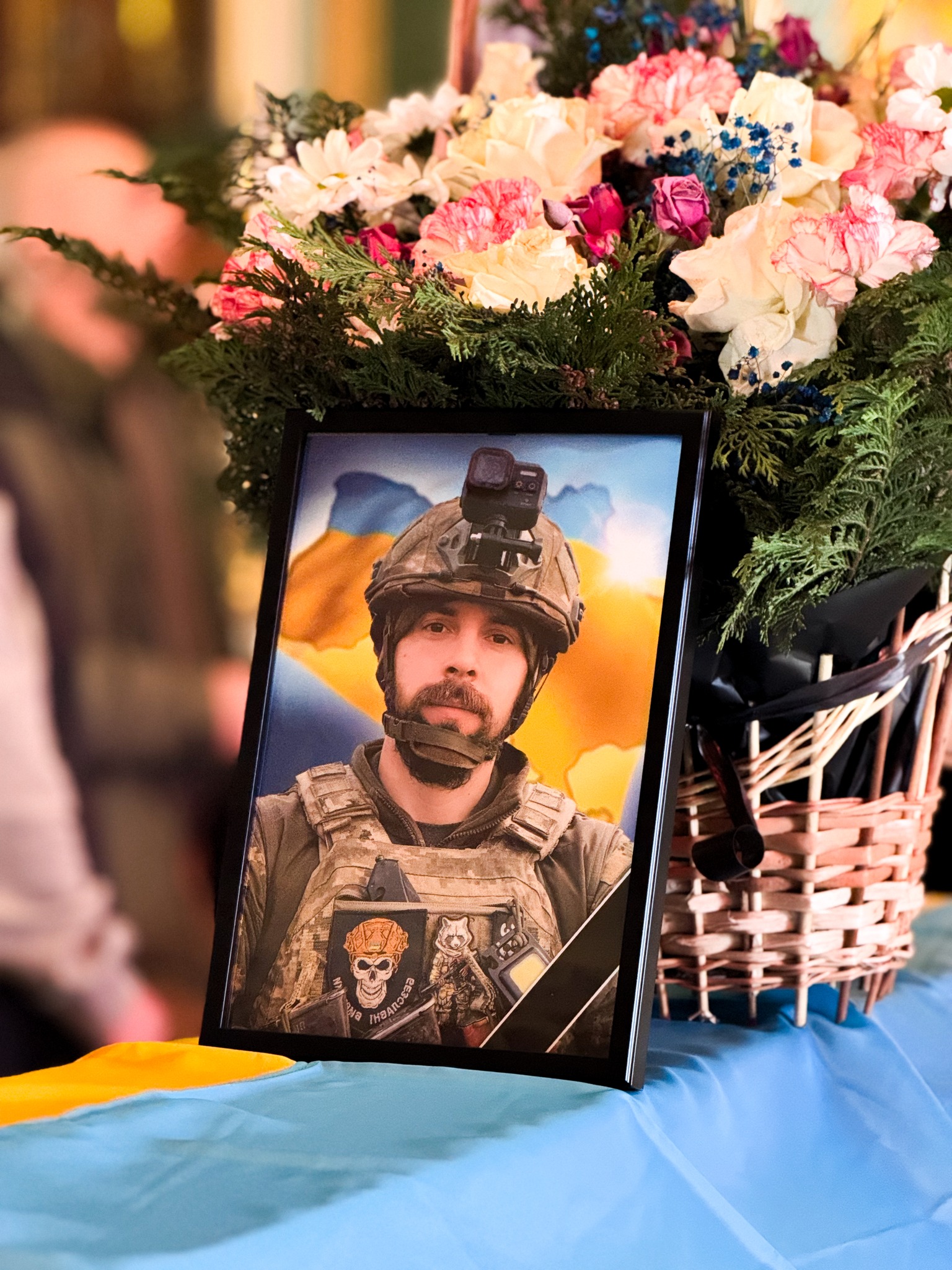 Прощання із воїном Володимиром Белеєм у Мукачеві