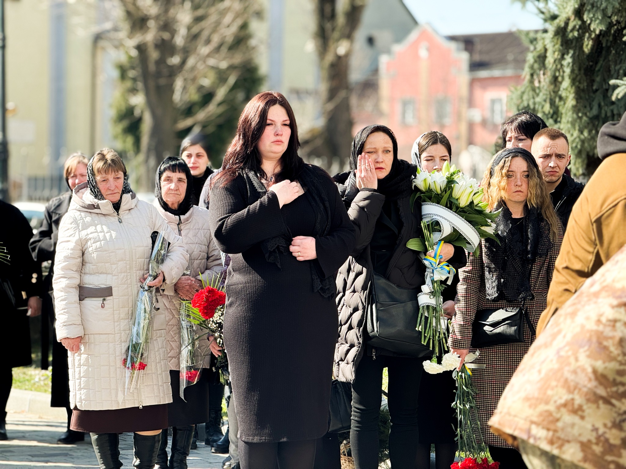 Прощання із воїном Володимиром Белеєм у Мукачеві