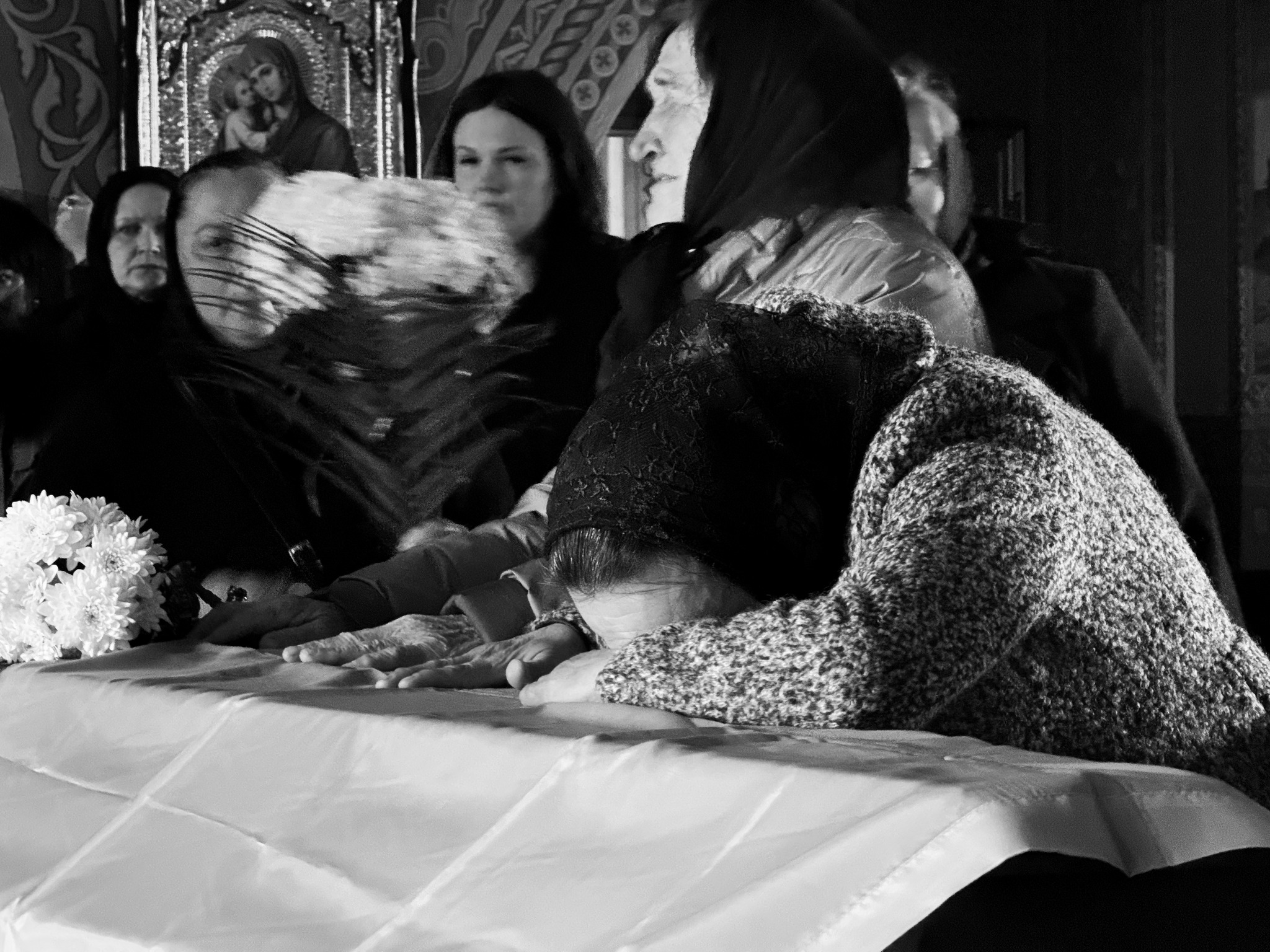 Прощання із воїном Володимиром Белеєм у Мукачеві