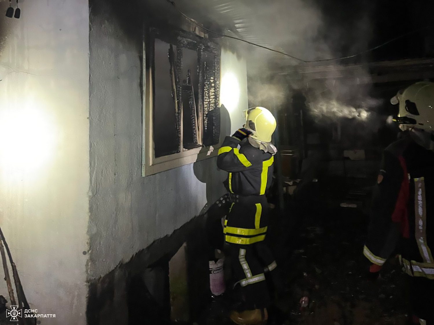 Загоряння у літній кухні в селі Нижня Апша