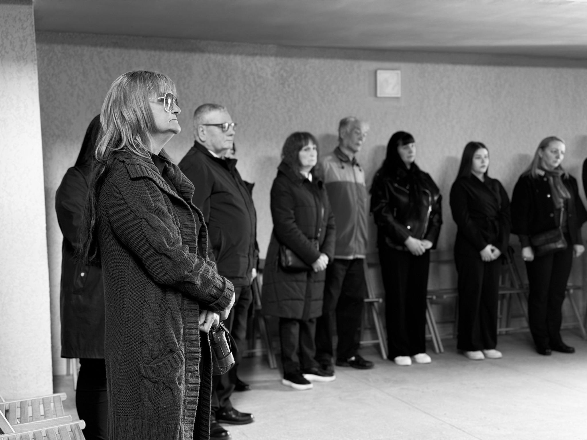 Прощання із військовим Валентином Улинцем у Мукачеві