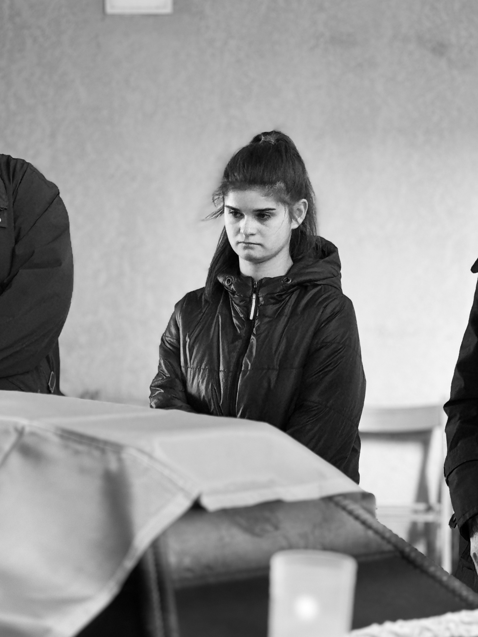 Прощання із військовим Валентином Улинцем у Мукачеві