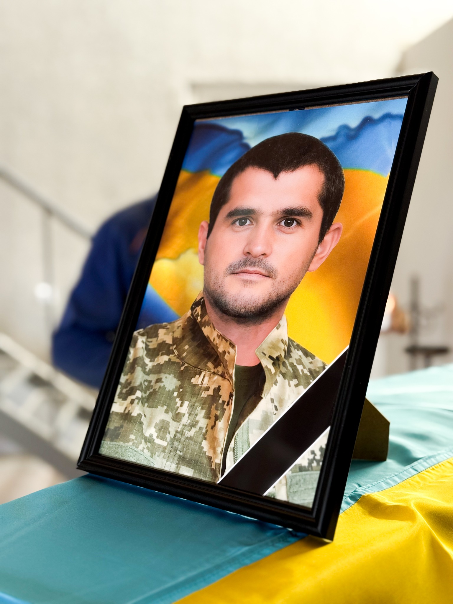 Прощання із військовим Валентином Улинцем у Мукачеві