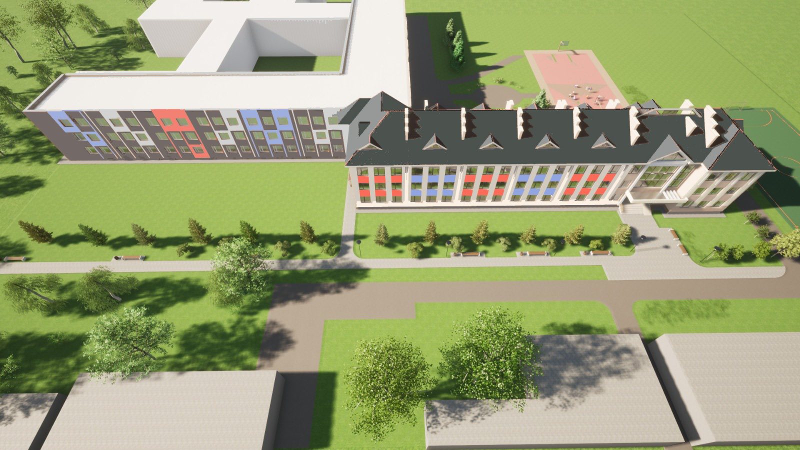 Проєкт реконструкції ліцею "Імідж" в Ужгороді