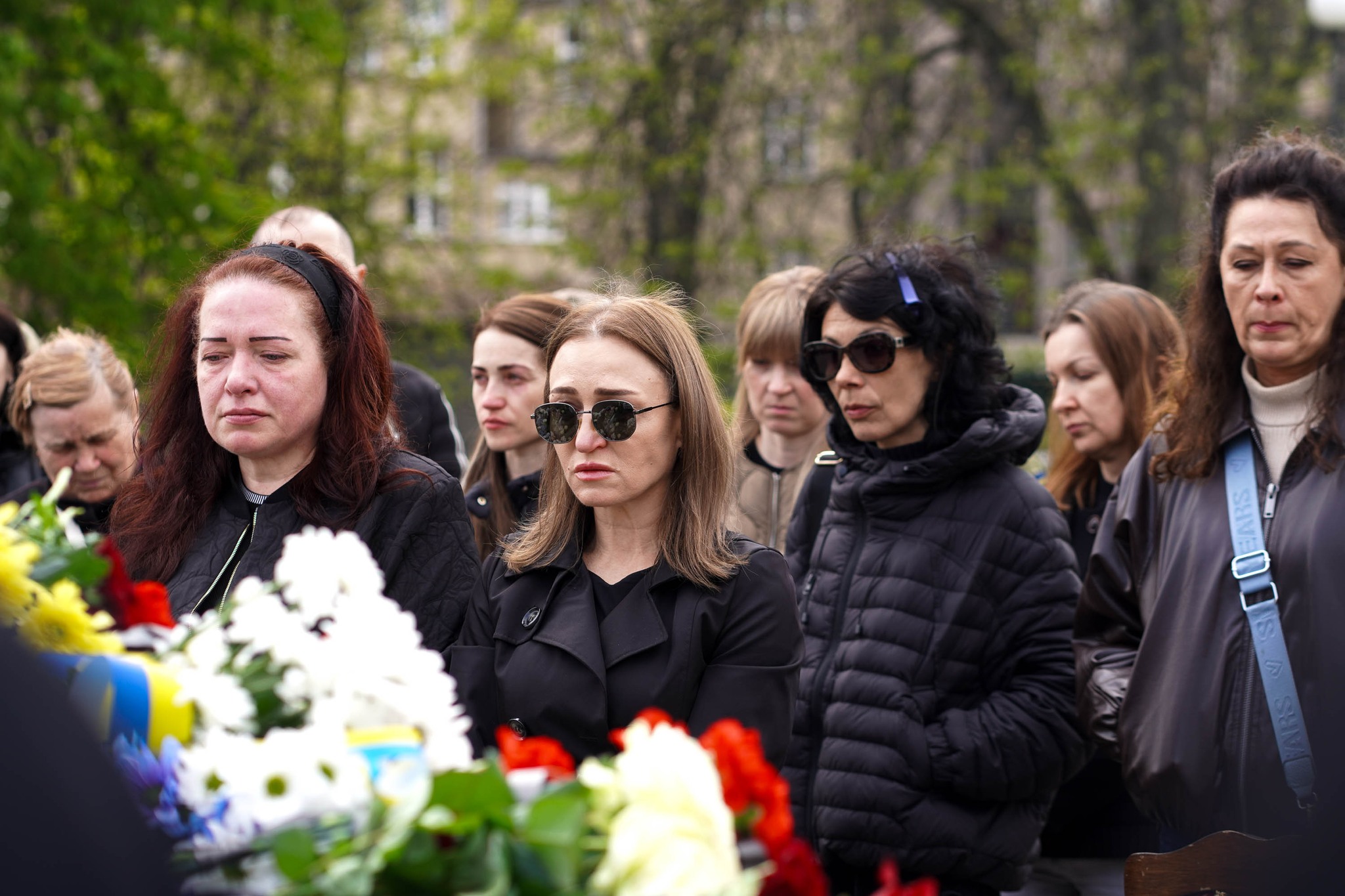 Прощання із військовим Олександром Луцьом в Ужгороді