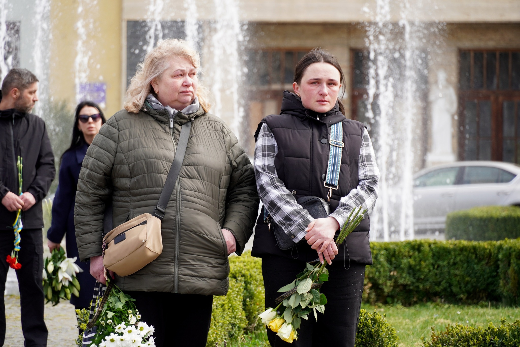 Прощання із воїном Михайлом Шипом в Ужгороді