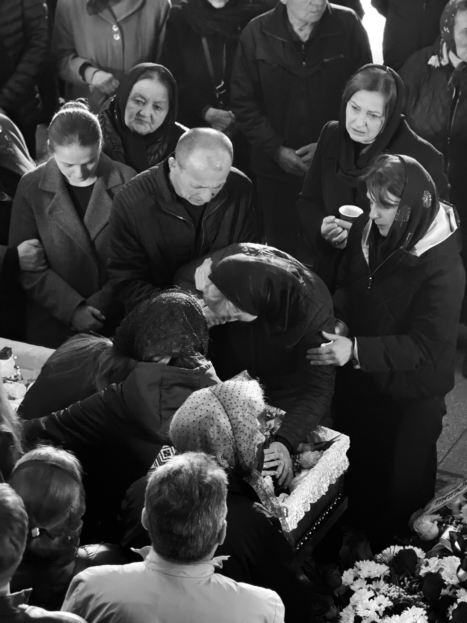 Прощання із воїном Василем Капітаном у Мукачеві