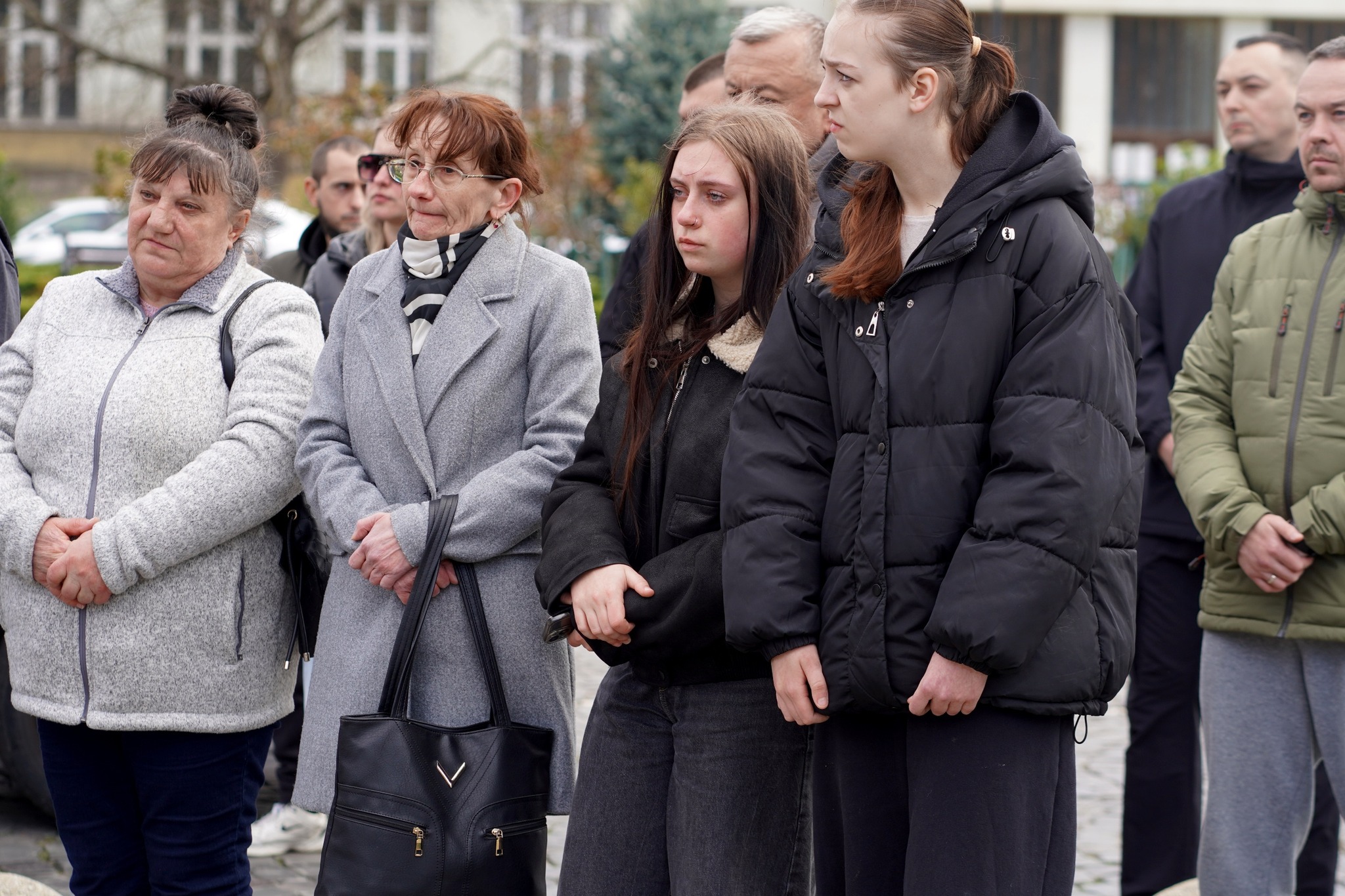 Прощання із воїном Михайлом Шипом в Ужгороді