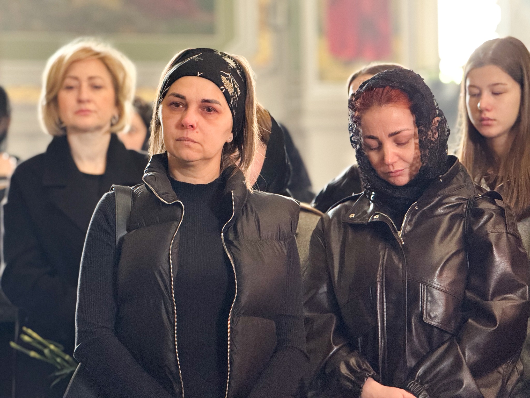 Прощання із воїном Василем Капітаном у Мукачеві