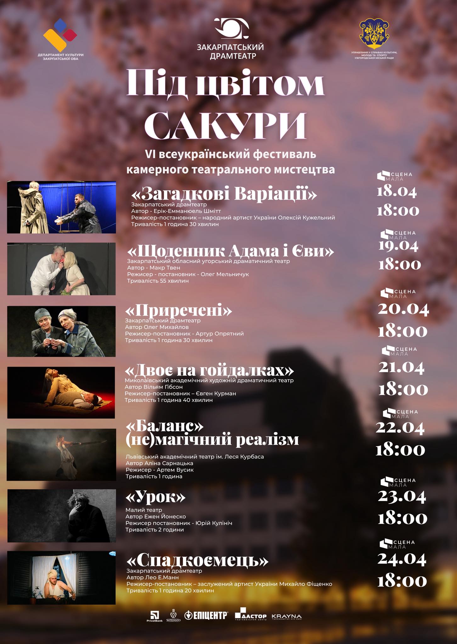Під цвітом сакури