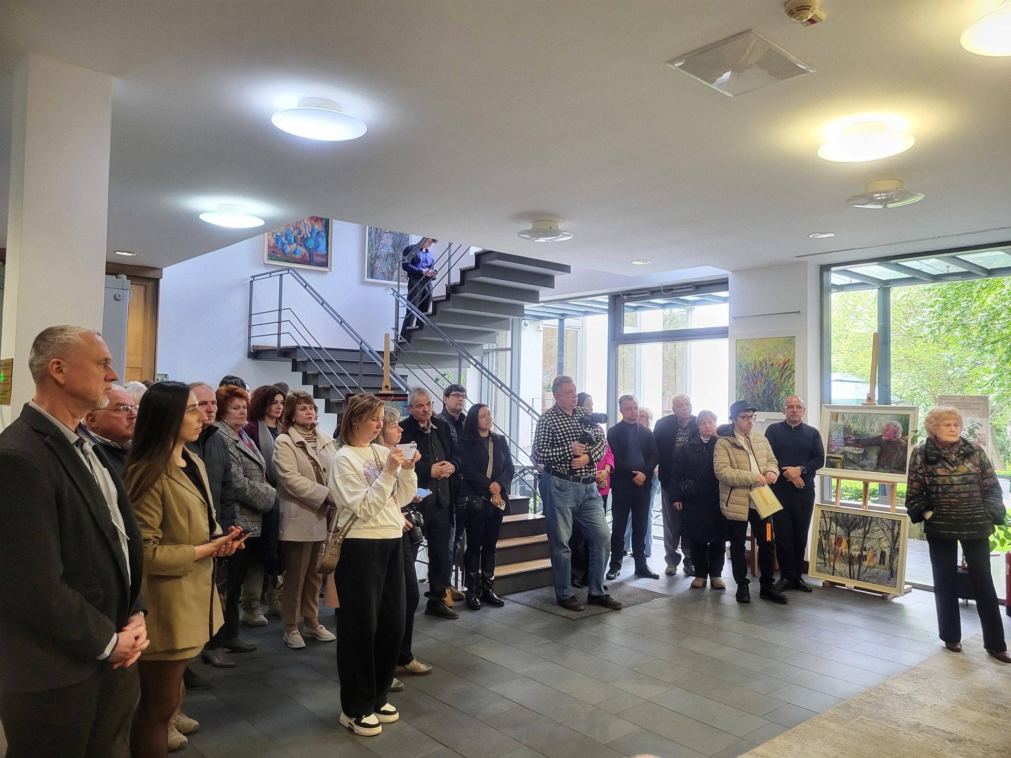 Виставка картин Петра Шолтеса у Генконсульстві Угорщини в Ужгороді