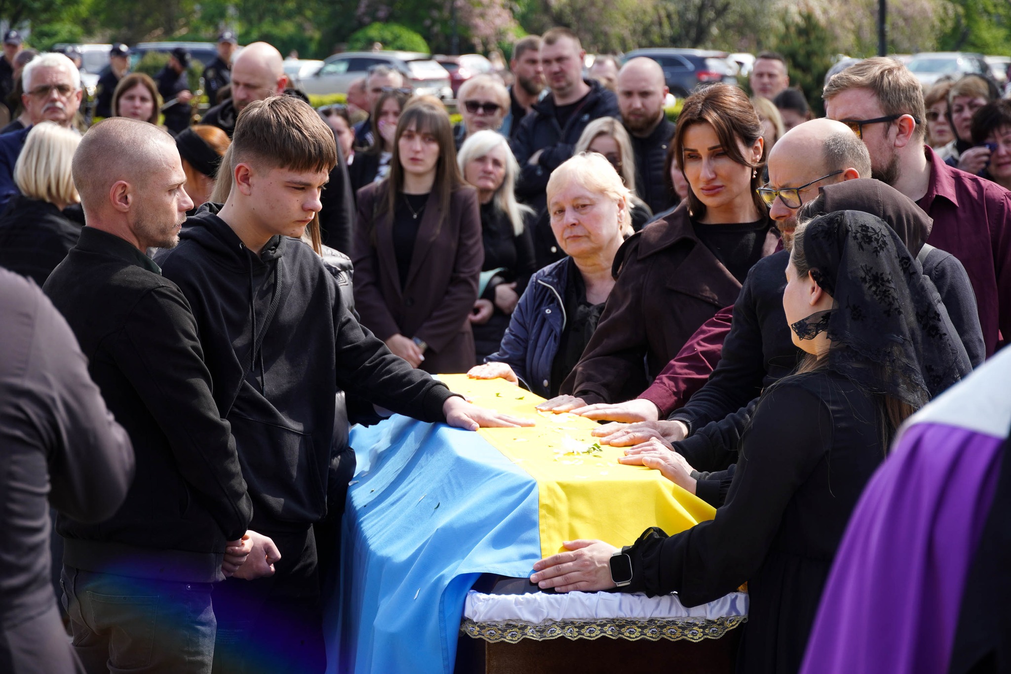 Прощання із Іваном Черничком в Ужгороді