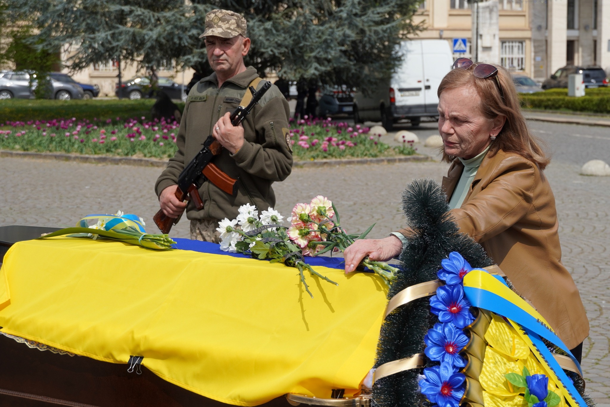 В Ужгороді прощалися з полеглим воїном Володимиром Мудріком