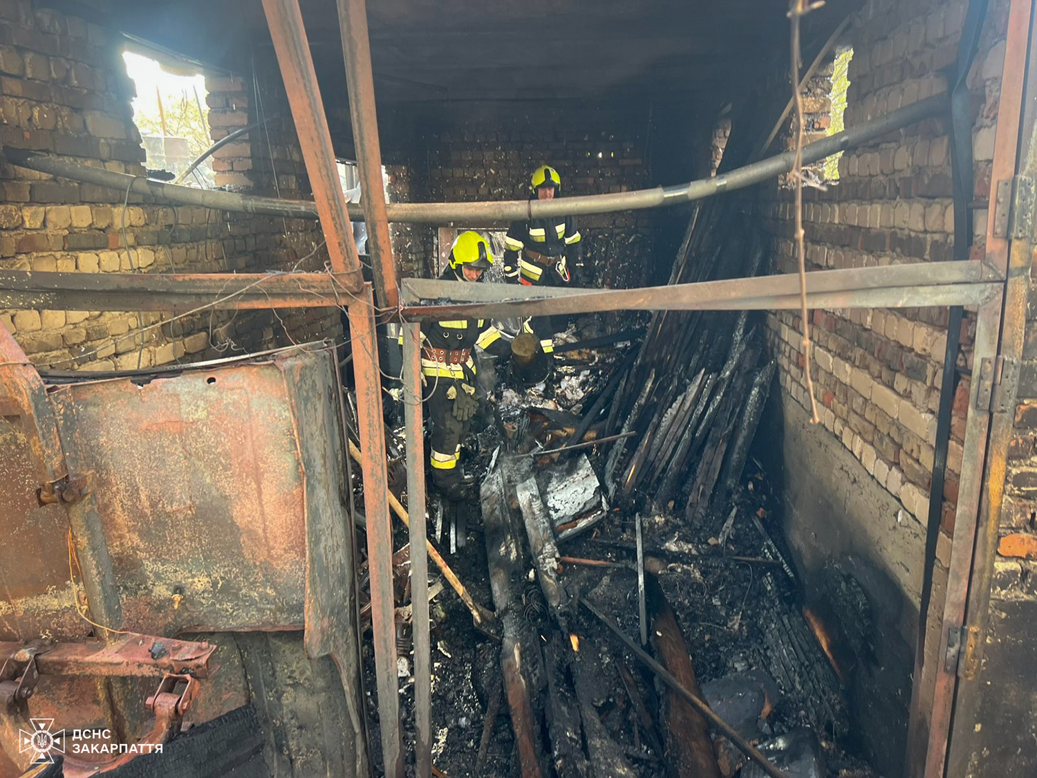 Пожежа на Шахті