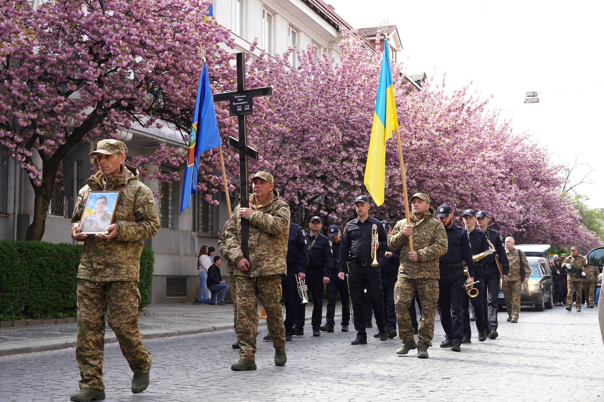 Прощання із Іваном Черничком в Ужгороді