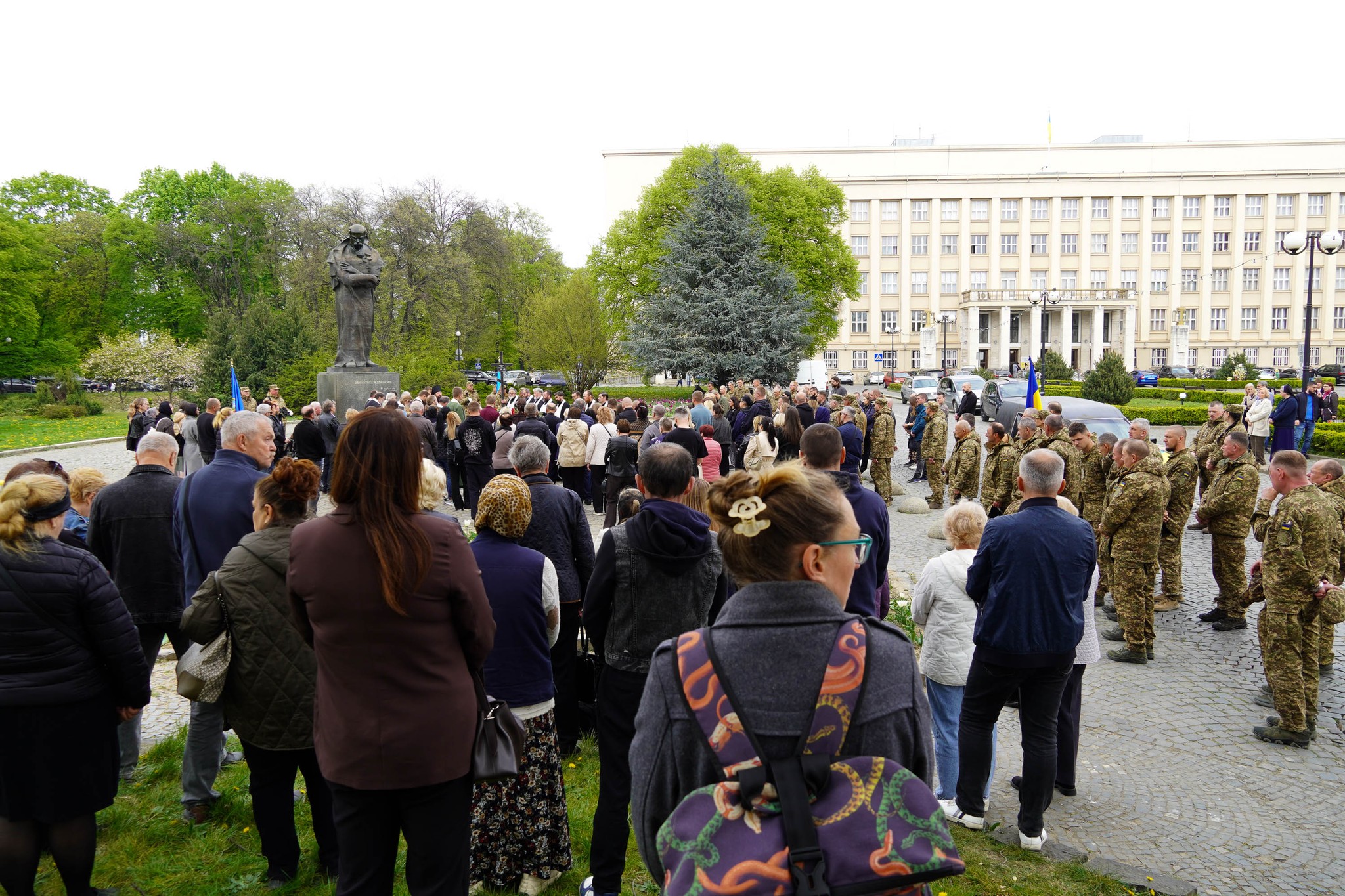 Прощання із Іваном Черничком в Ужгороді