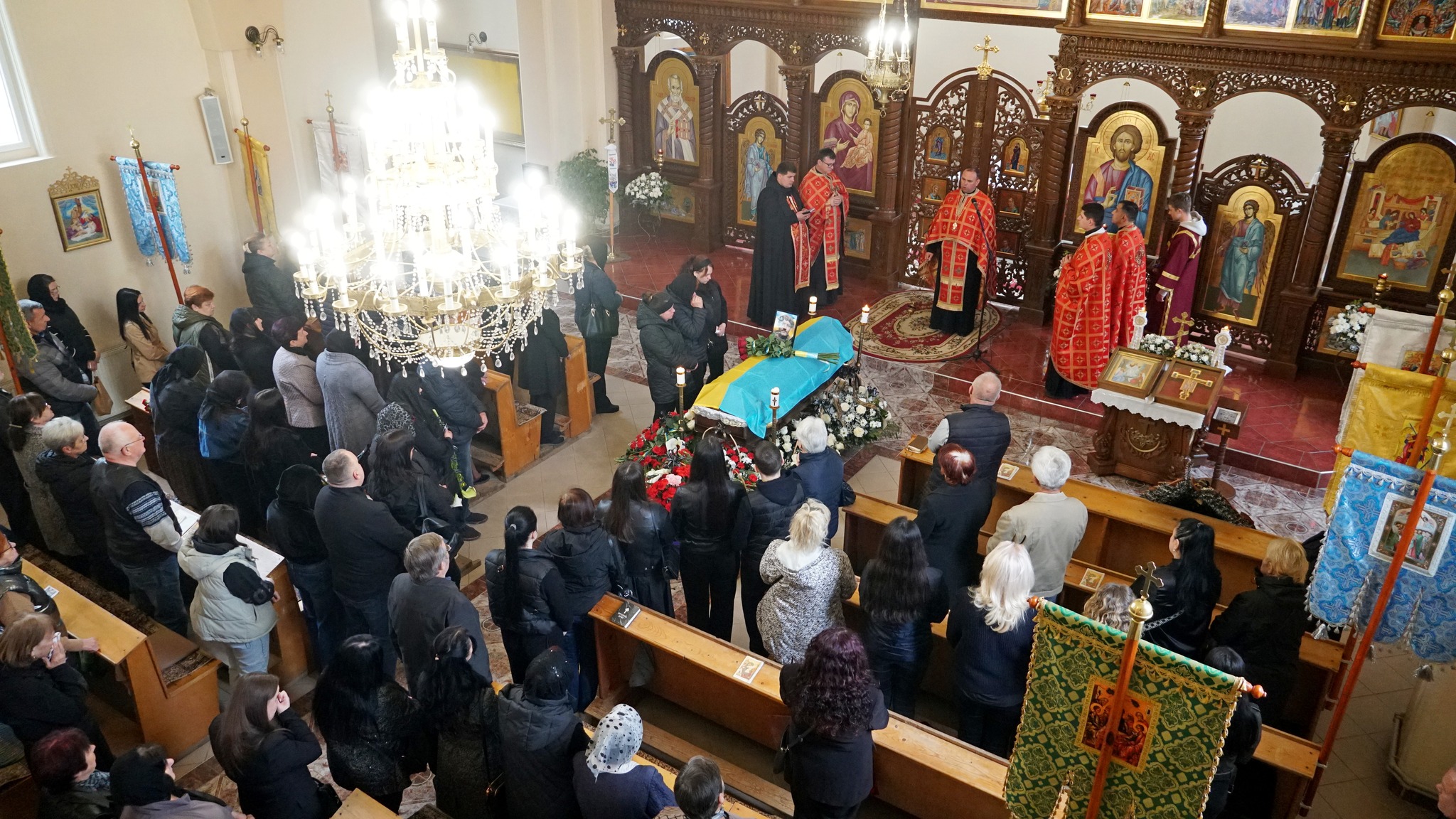 Прощання із захисником Юлієм Калі у Мукачеві