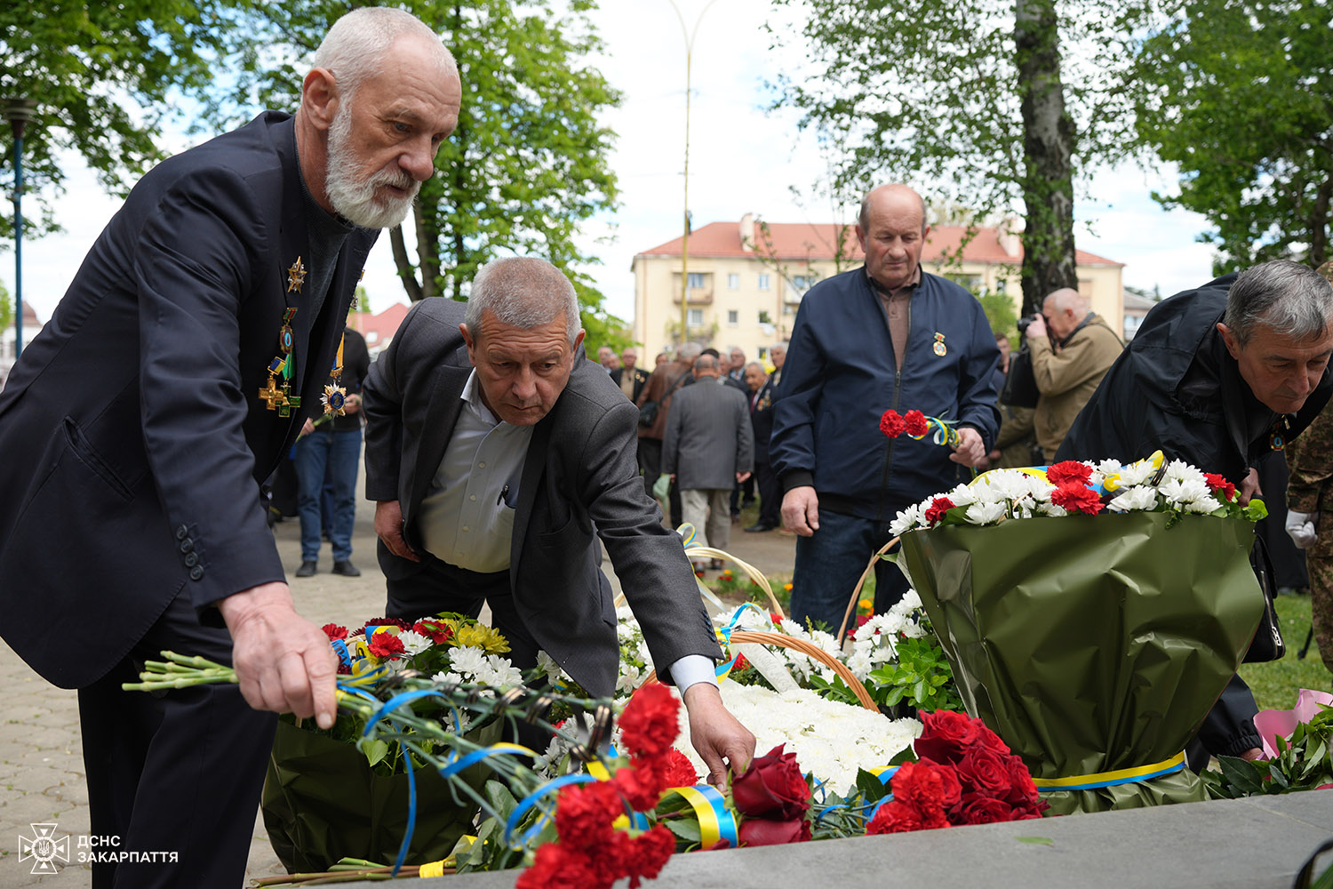 Вшанування памʼяті ліквідаторів аварії на Чорнобильській АЕС в Ужгороді