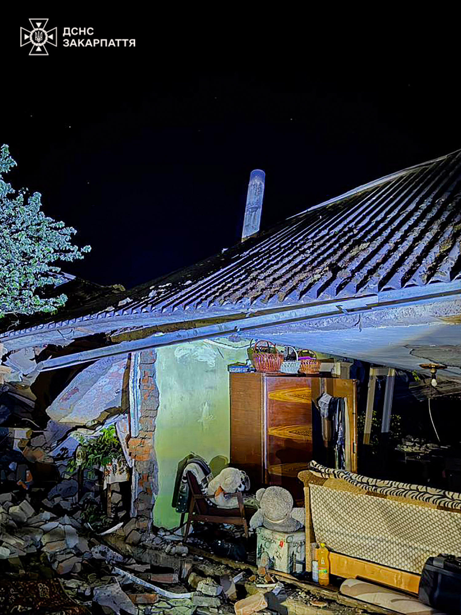 Оселя постраждалої після інциденту