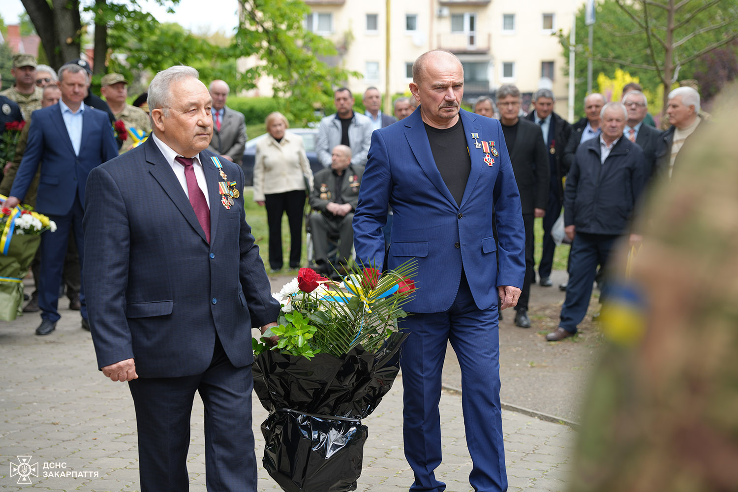Вшанування памʼяті ліквідаторів аварії на Чорнобильській АЕС в Ужгороді