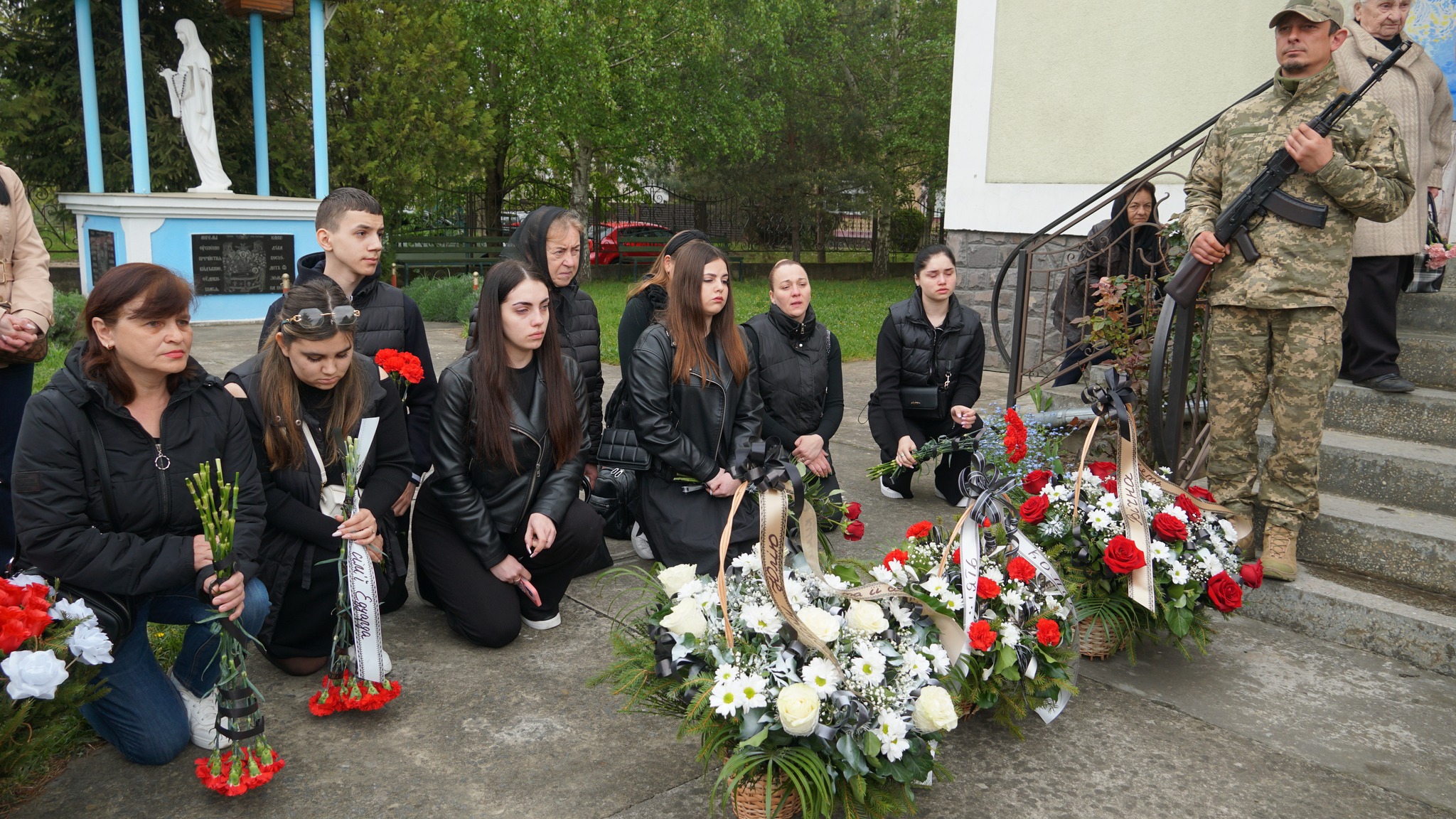 Прощання із захисником Юлієм Калі у Мукачеві