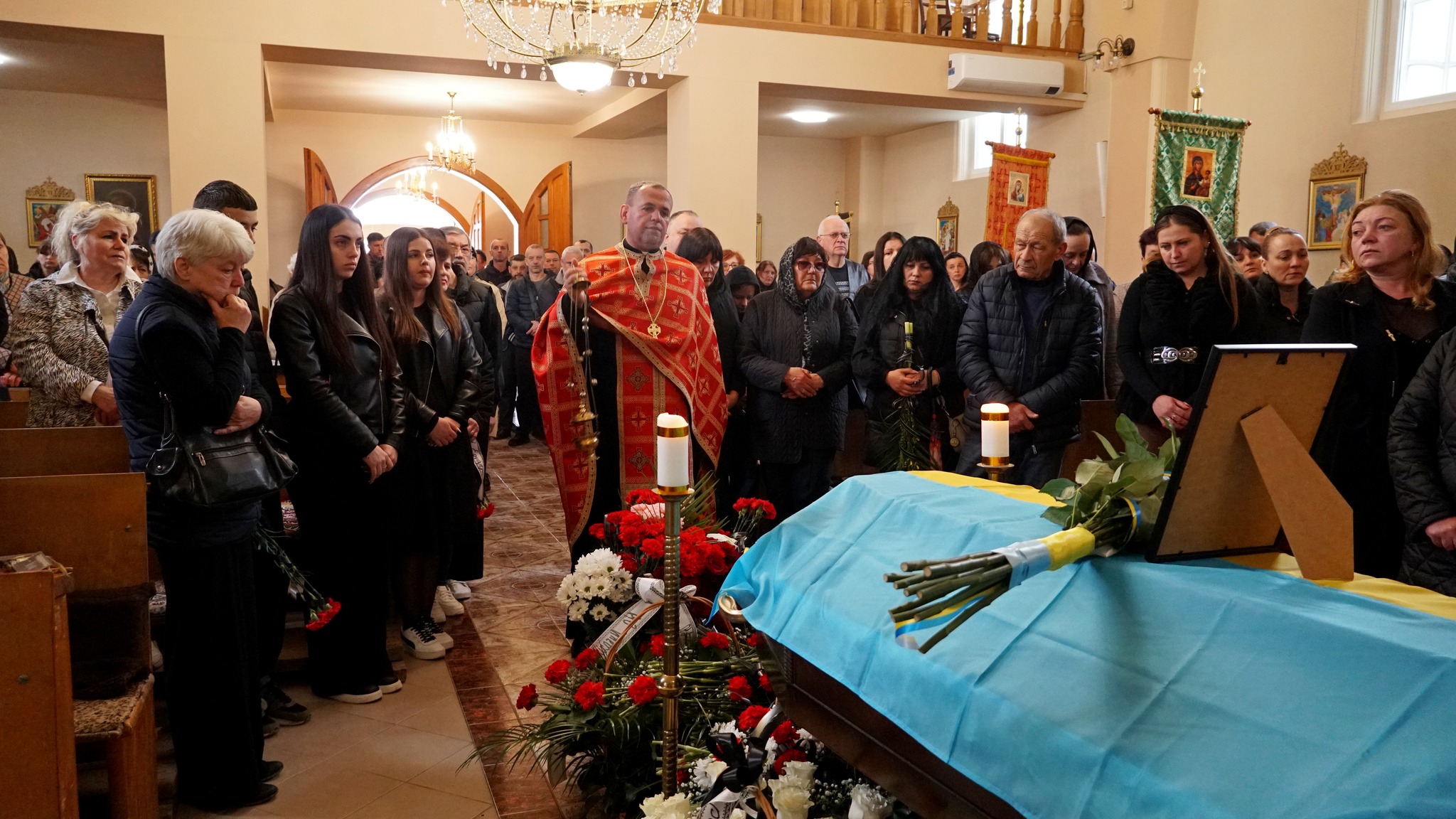 Прощання із захисником Юлієм Калі у Мукачеві