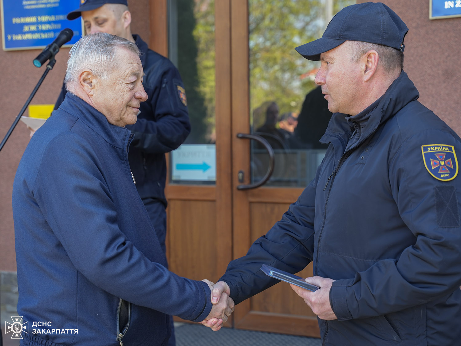 Вшанування памʼяті ліквідаторів аварії на Чорнобильській АЕС в Ужгороді