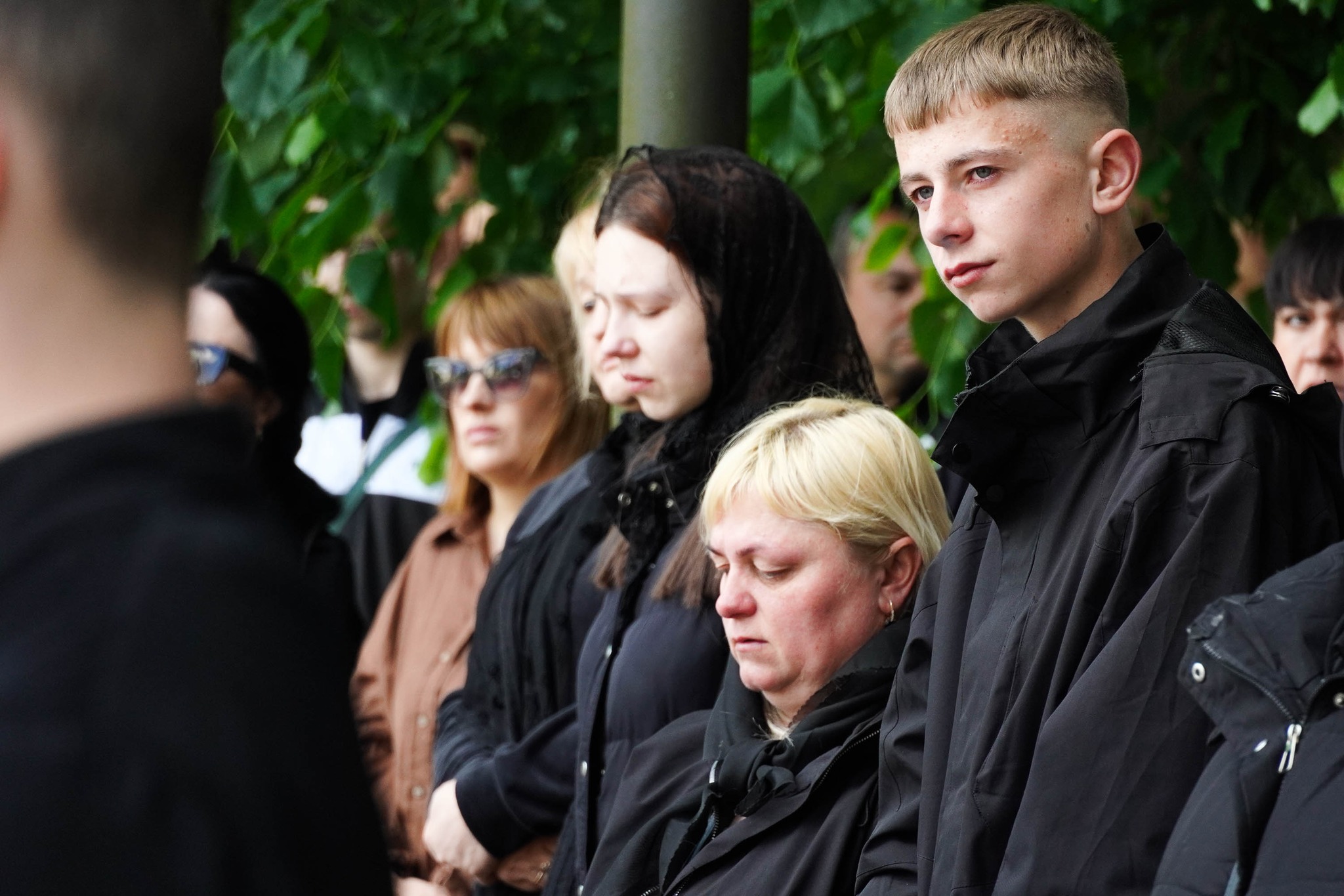 Прощання із Денисом Дзюіним в Ужгороді