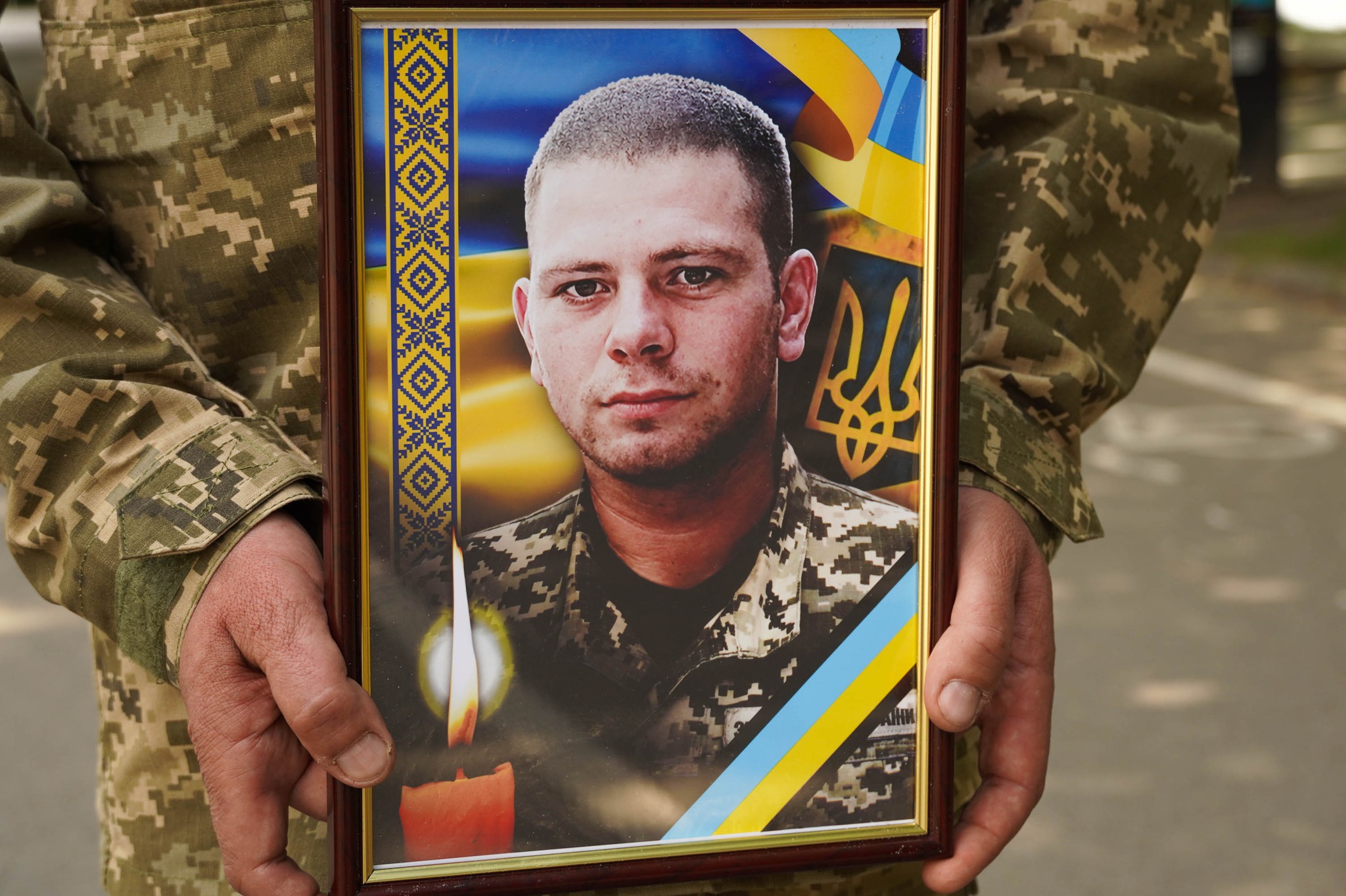 Прощання із Денисом Дзюіним в Ужгороді