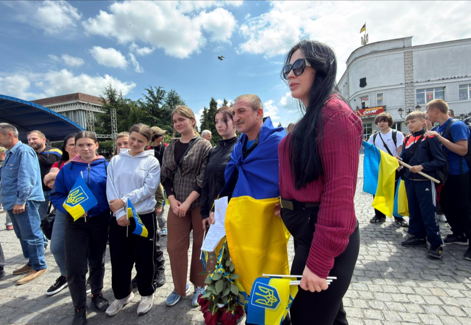 У Хусті зустріли Василя Керестеші, який повернувся з полону