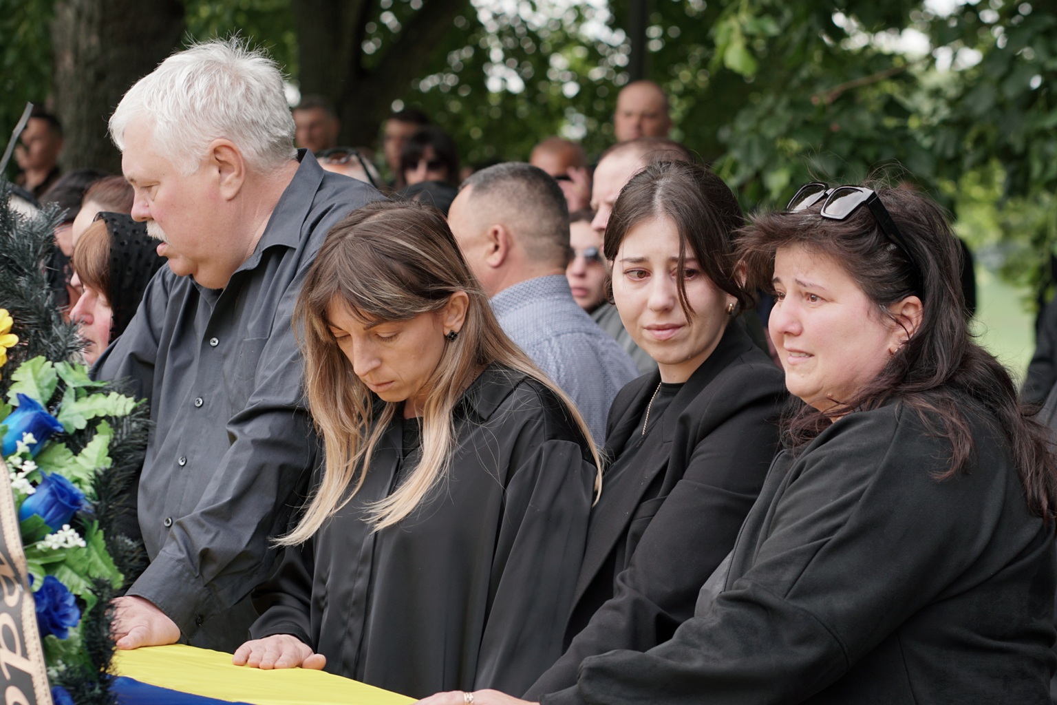 Прощання із полеглим воїном Іваном Кирʼяновим в Ужгороді