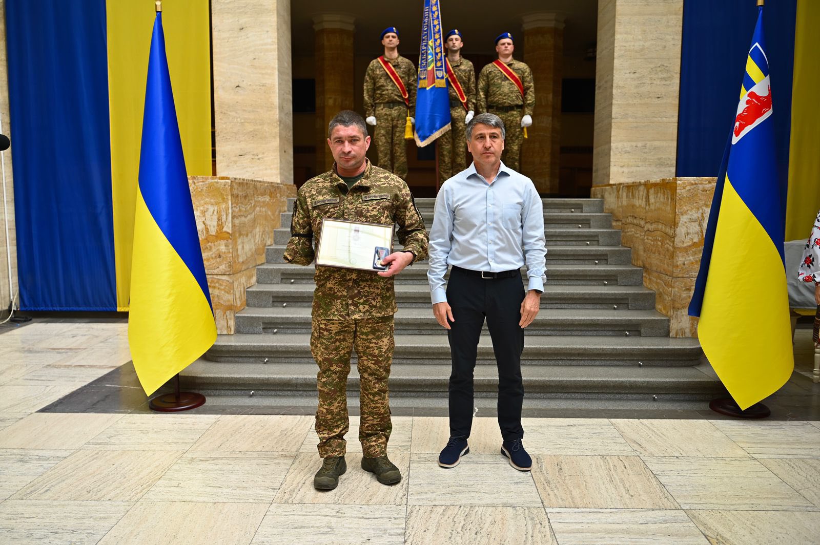 Нагороджені бійці