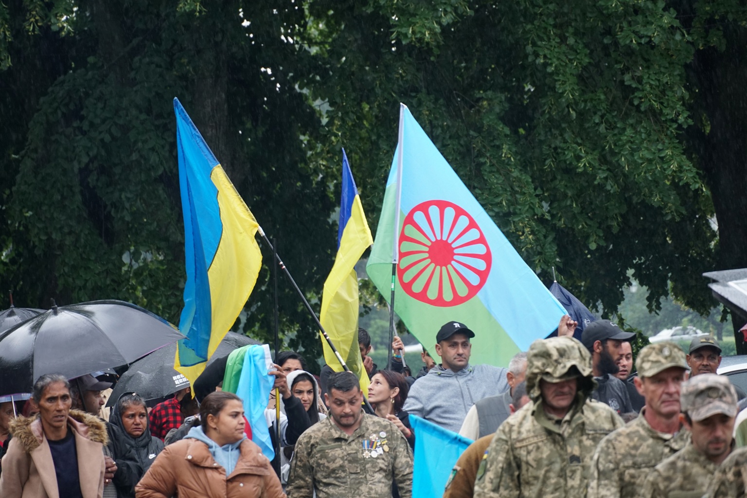 Прощання із воїном Євгенієм Буко в Ужгороді