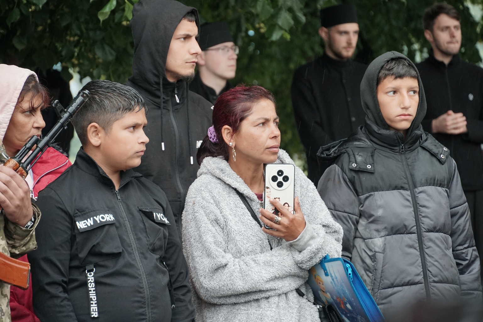 Прощання із воїном Євгенієм Буко в Ужгороді