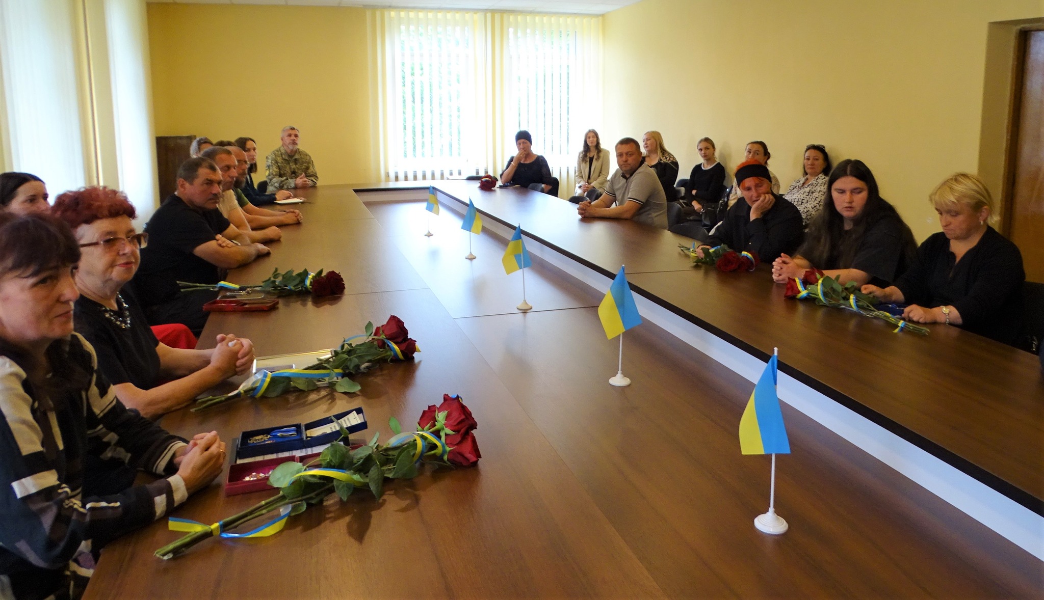 Рідні полеглих воїнів