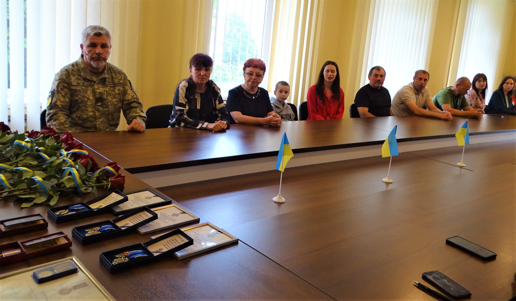 Рідні полеглих воїнів