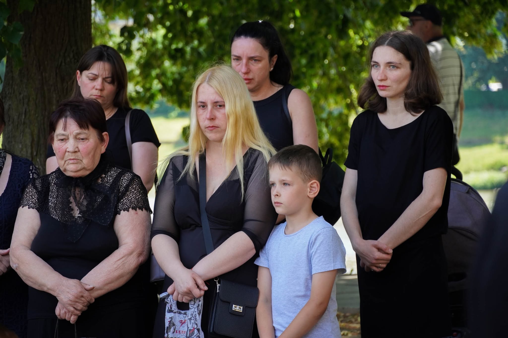 Прощання із полеглим воїном Едуардом Ного в Ужгороді