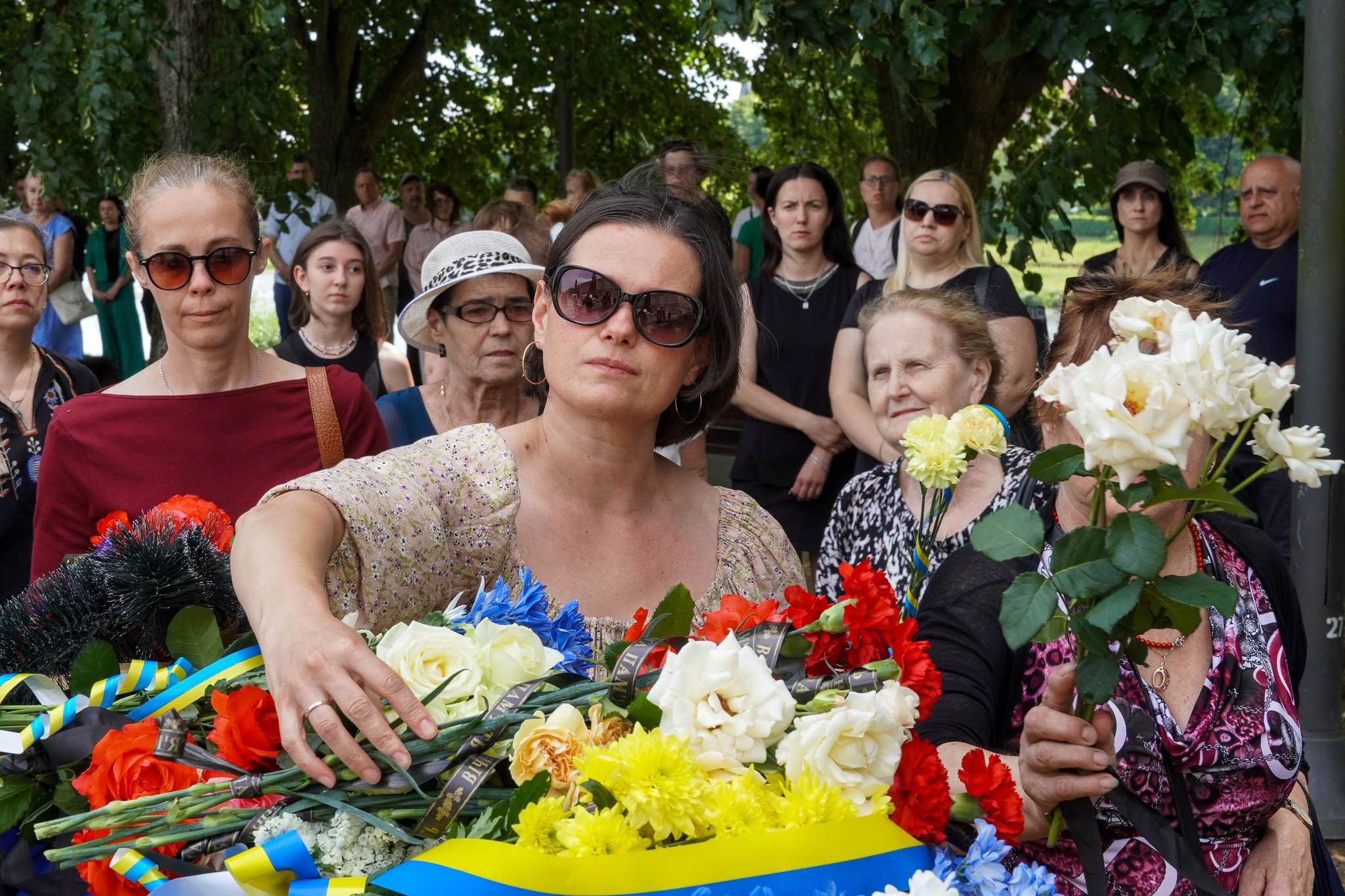 Прощання із 46-річним захисником Олексієм Журавльовим в Ужгороді