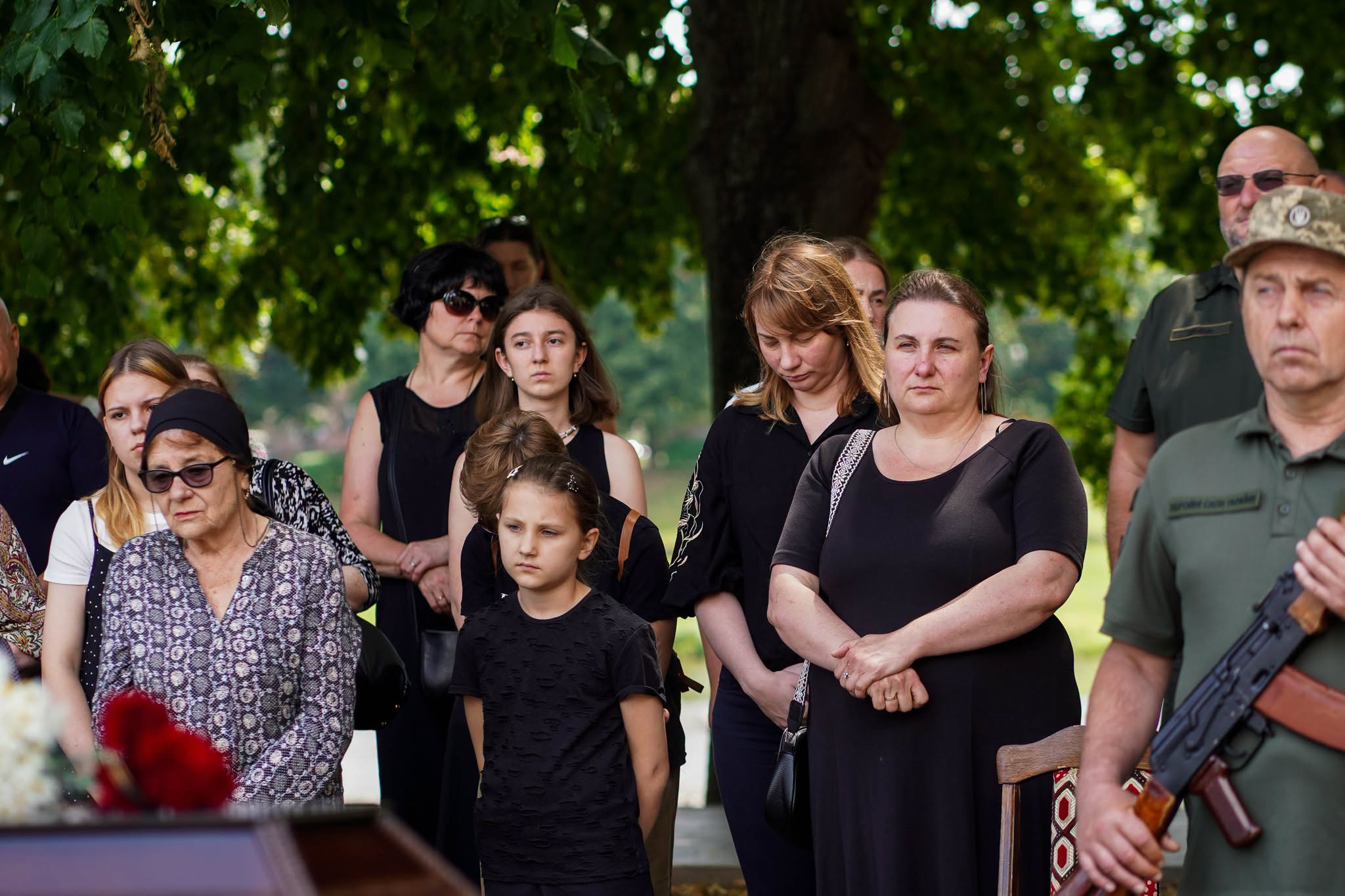 Прощання із 46-річним захисником Олексієм Журавльовим в Ужгороді