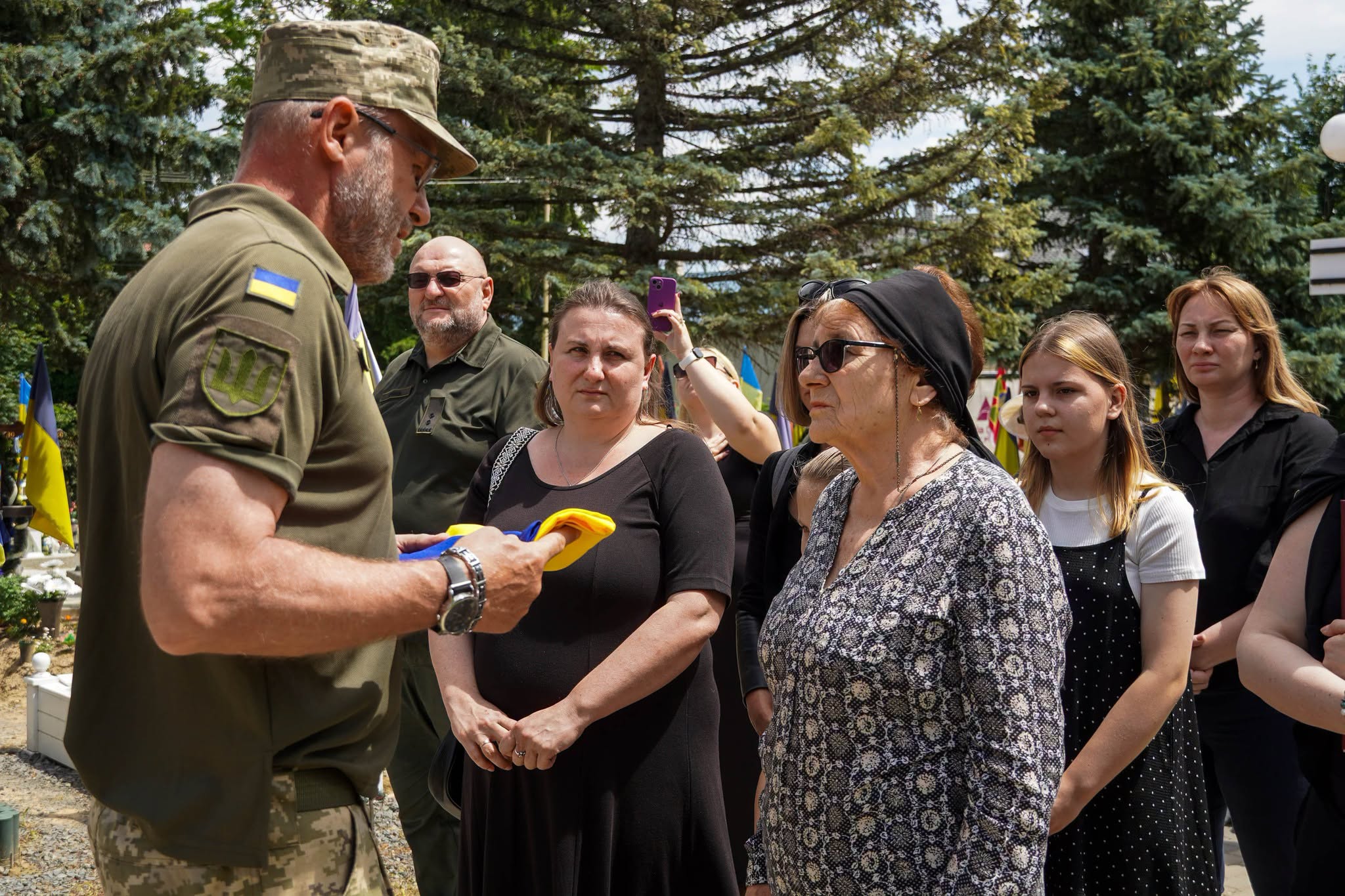 Прощання із 46-річним захисником Олексієм Журавльовим в Ужгороді