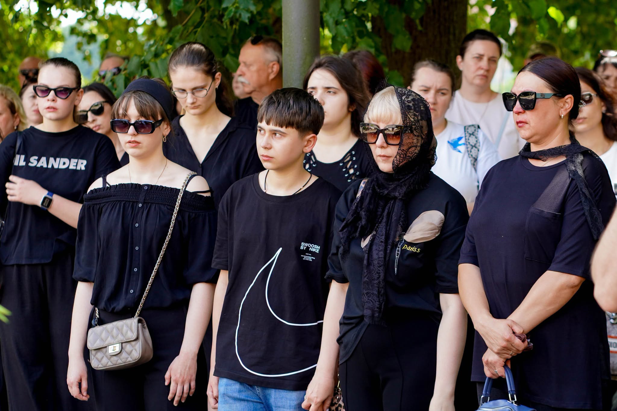 Прощання із полеглим воїном Сергієм Михайленком в Ужгороді