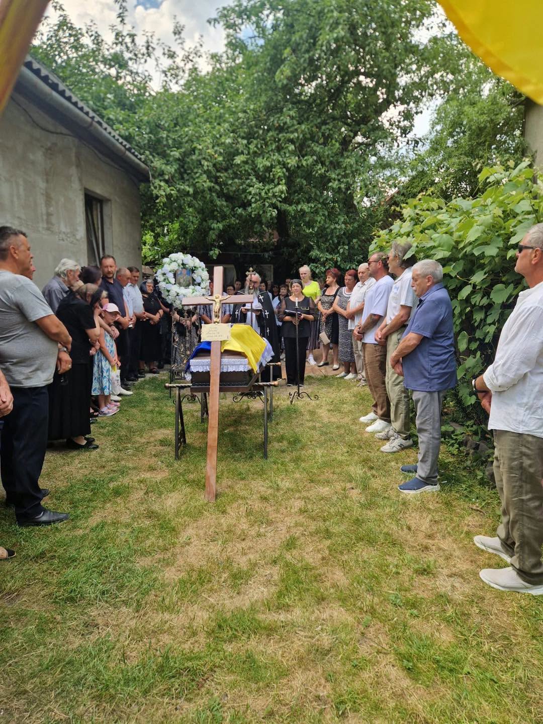 Прощання із воїном Йосипом Фріндтом у Ясінях