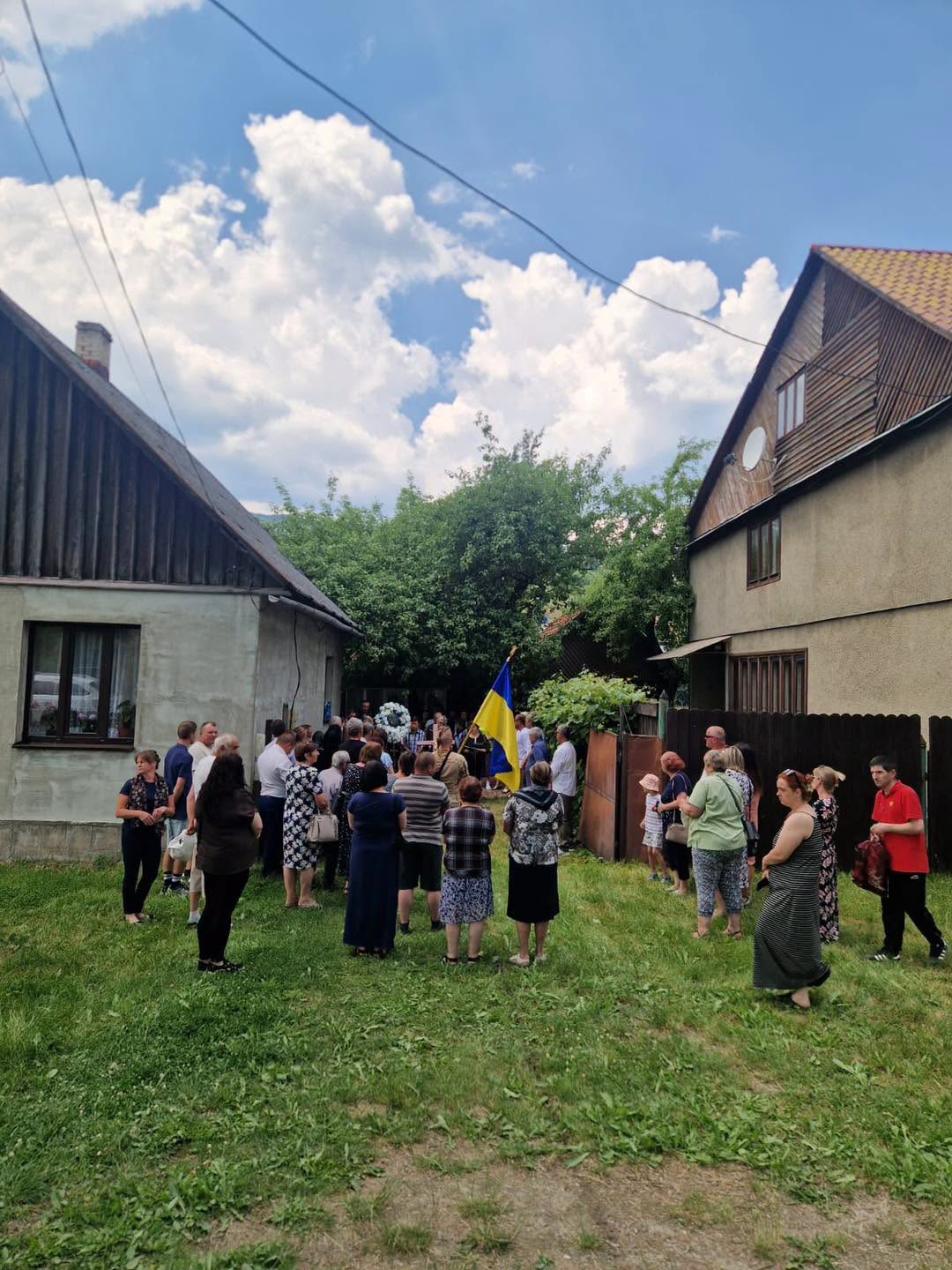 Прощання із воїном Йосипом Фріндтом у Ясінях