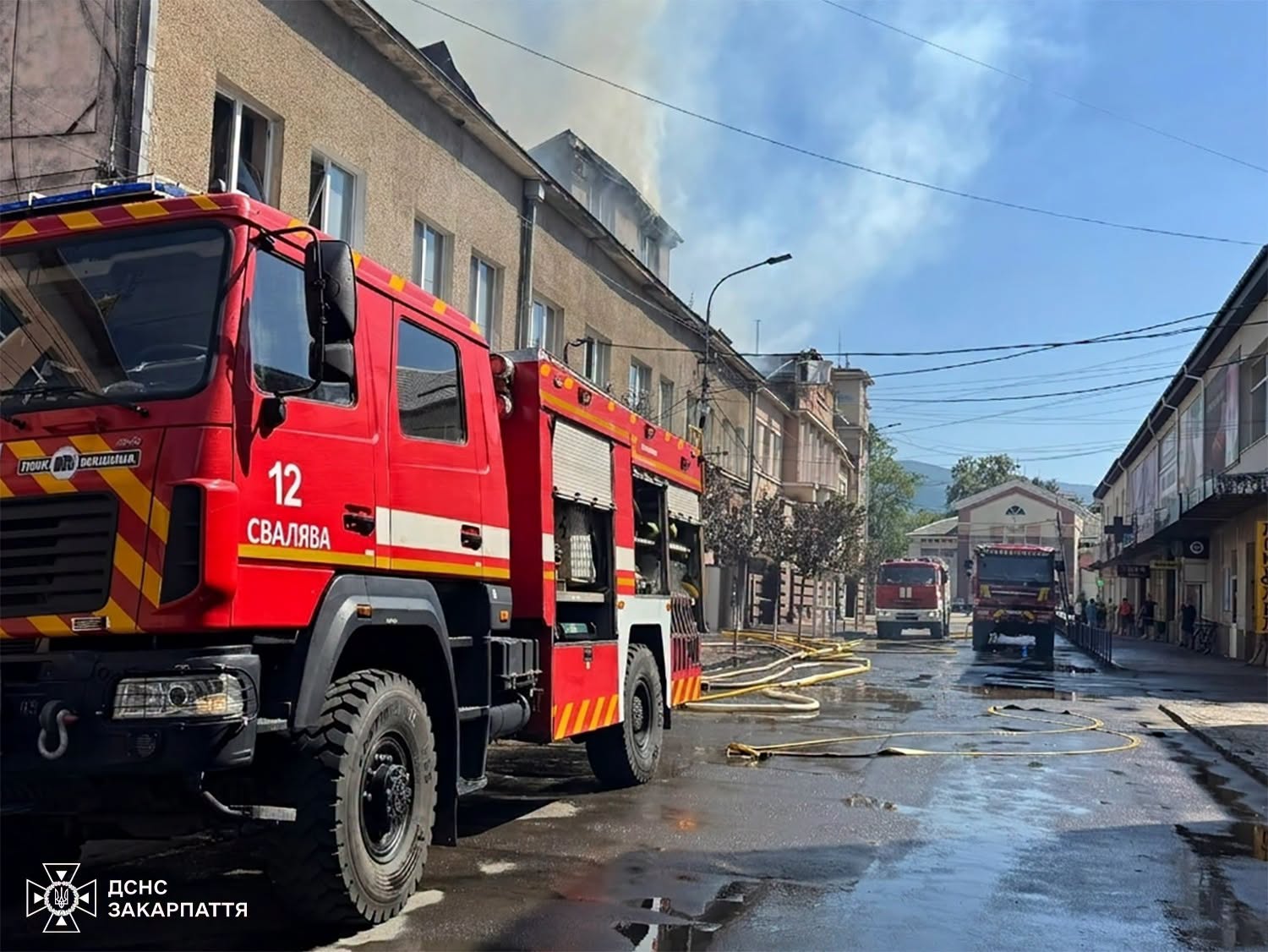 Пожежа в готелі у Сваляві, 28 червня