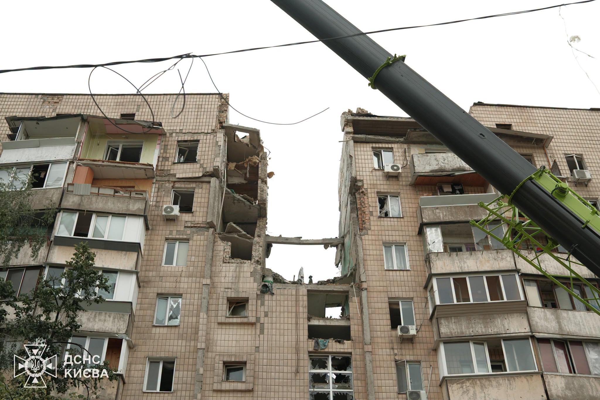 Наслідки російської атаки 6 липня у Києві