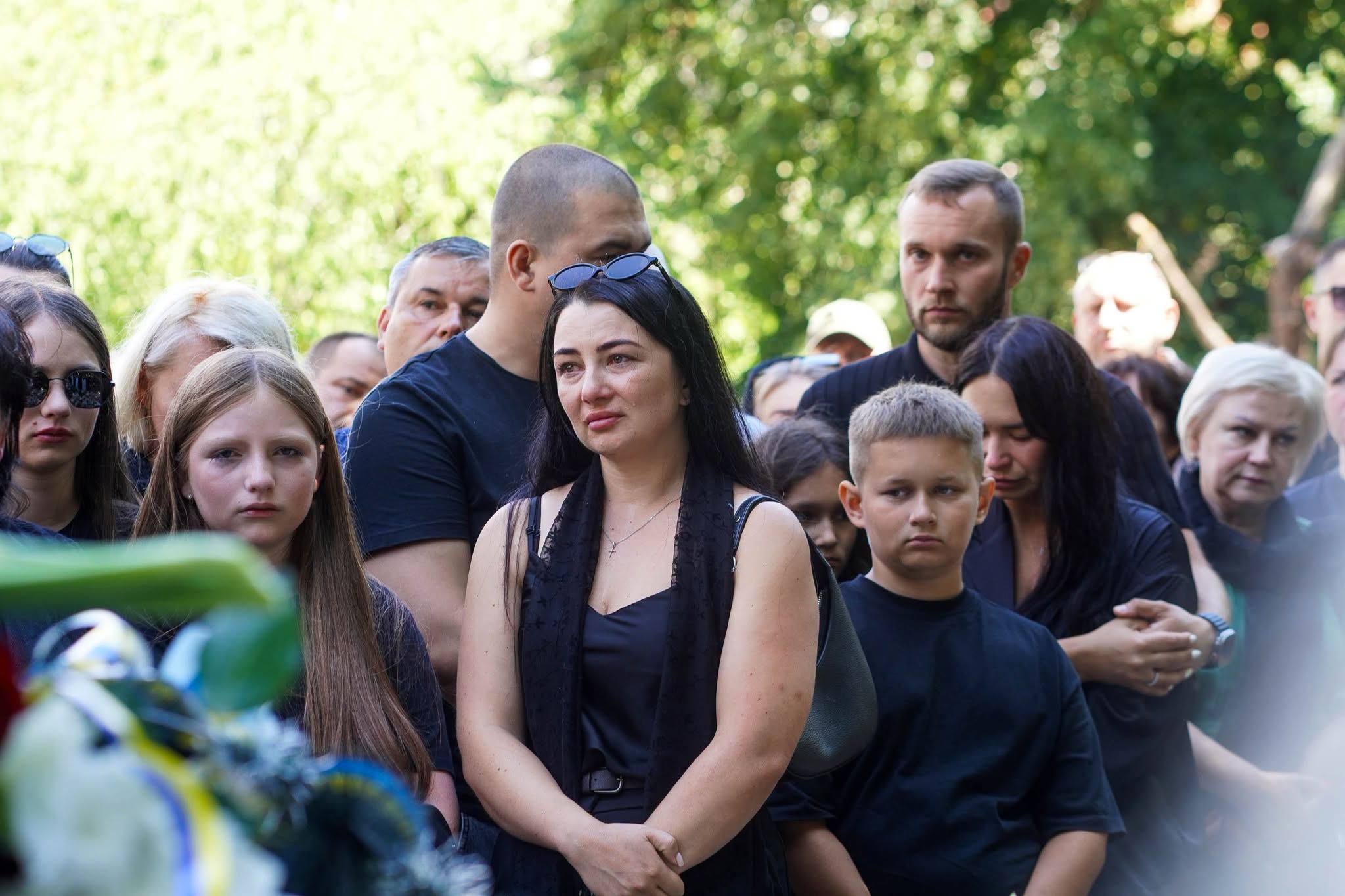 Прощання із полеглим воїном Сергієм Бабилею в Ужгороді