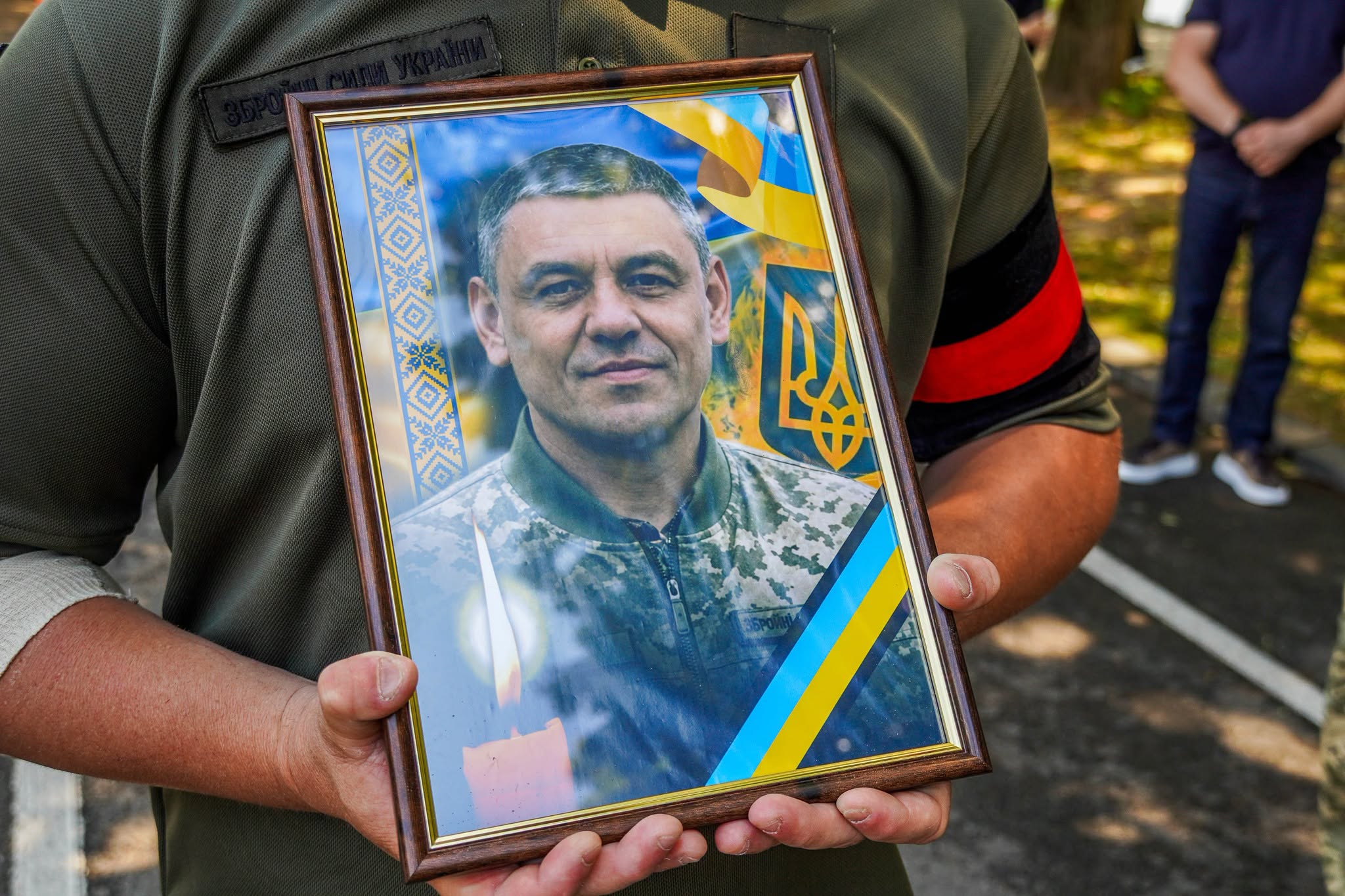Прощання із полеглим воїном Сергієм Бабилею в Ужгороді