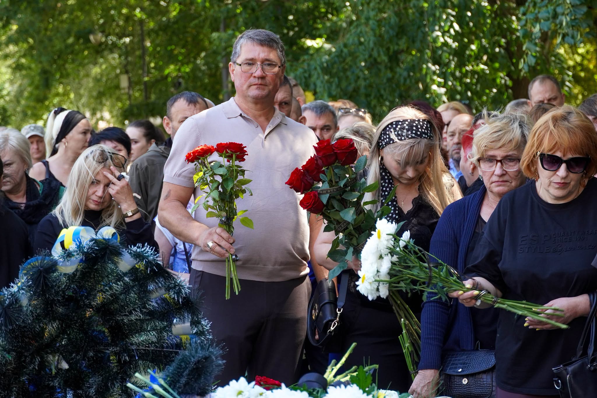 Прощання із полеглим воїном Сергієм Бабилею в Ужгороді